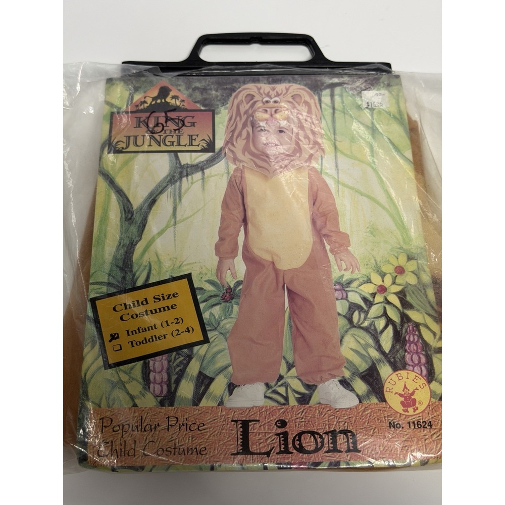 Lion Costume For Baby Toddler‎ Size 1-2 New In Bag Halloween Dress up H-1